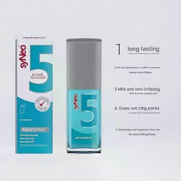 50 ml Roll-On Antiperspirant Deodorant, Langvarig Luktfjerner for Underarmer, Kroppsfrisk Spray