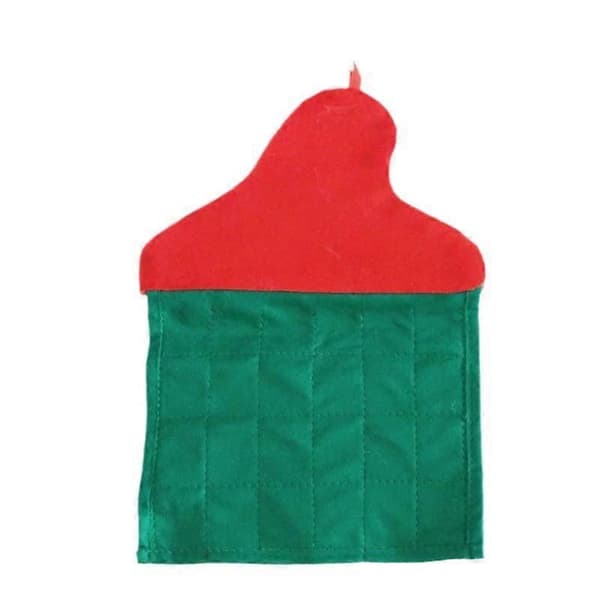 Julepynt, julekalender i fløjl med varmprægning, jule-adventskalender, julepynt, julekalender