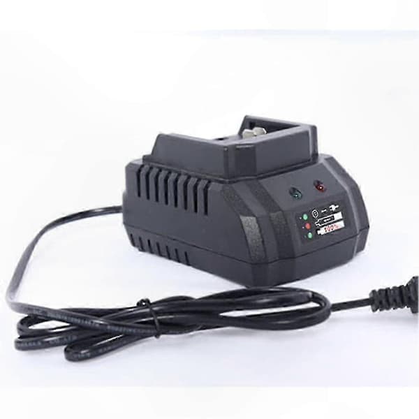 EU-plugg litiumbatterilader for 18V 21V elektroverktøy