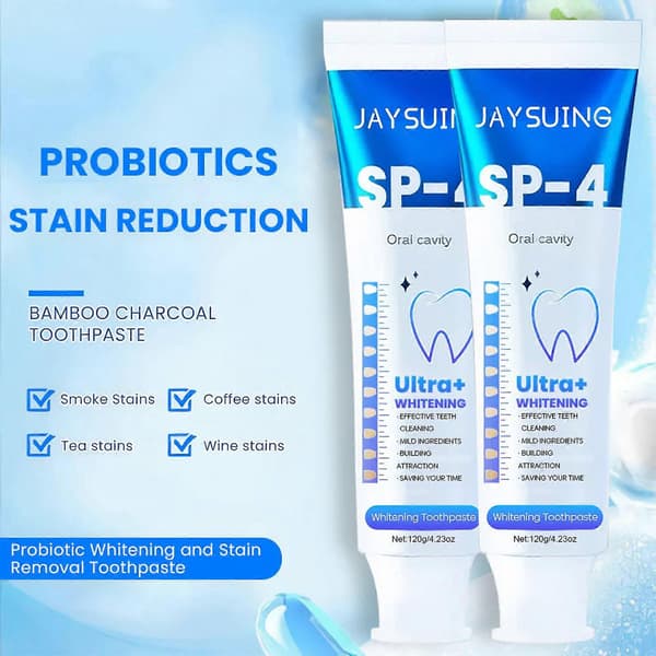 Jaysuing Whitening Toothpaste Tandrengöring Gula tänder Fläckblekning Vackert tandskydd Fräsch andedräkt Munvård