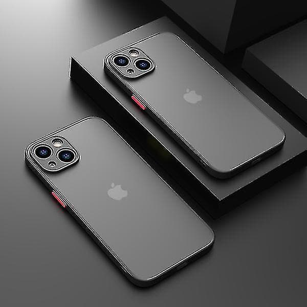 Til iPhone 12 Pro Max, 12 Pro, 12 deksel, svart deksel