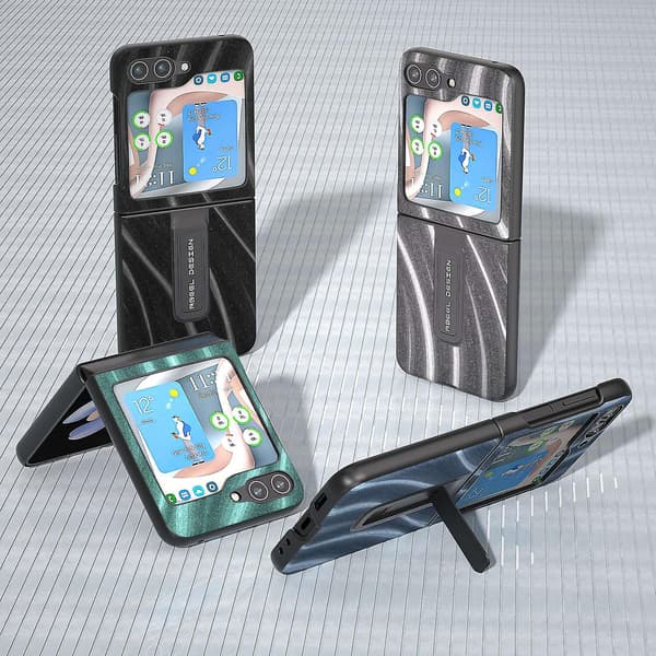 ABEEL Galactic Pattern Phone Case för Samsung Galaxy Z Flip5