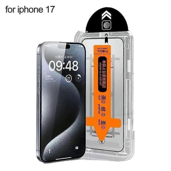 Damfri snabbfilmsapplikator för iPhone 17/iPhone 17 Pro/iPhone 17 Pro Max/iPhone