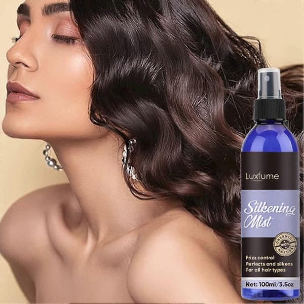 100 ml Shine & Silky hårspray Frizz Control Spray til hårstyling