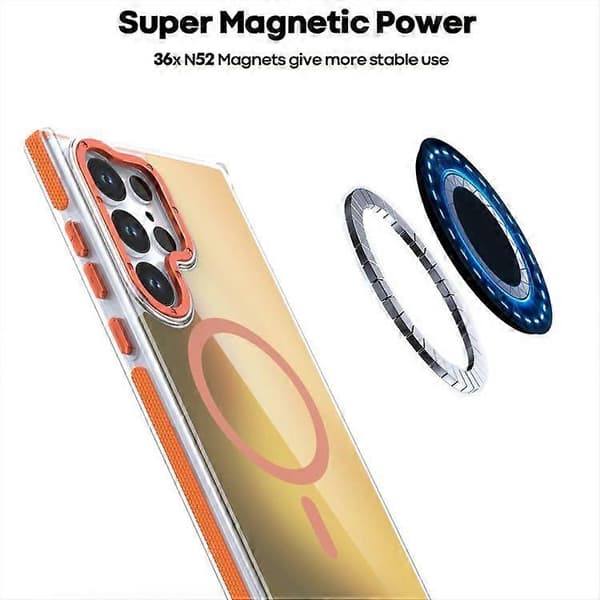 Til Samsung Galaxy S26 5G MagSafe Dual Color Gradient Telefondeksel