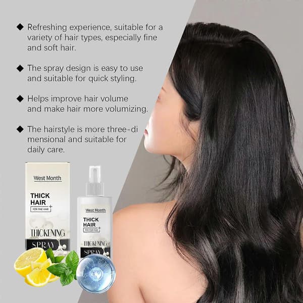 2025 Seneste Model Hårstyling Spray, Hårmoisturizing Let Opfriskende Olie