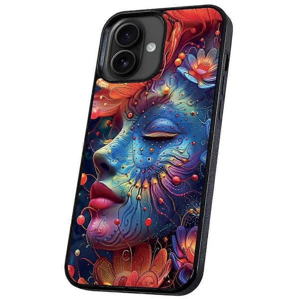 iPhone 16 - Deksel/Mobilskall Psychedelic