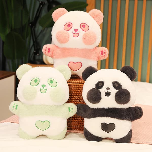 Dudu Panda Pehmolelu Luova Söpö Simulaatio Pehmolelu Vauvan Halailuun