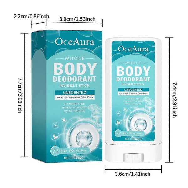 Hole Body Deodorant - Smooth Solid Deodorant 2025