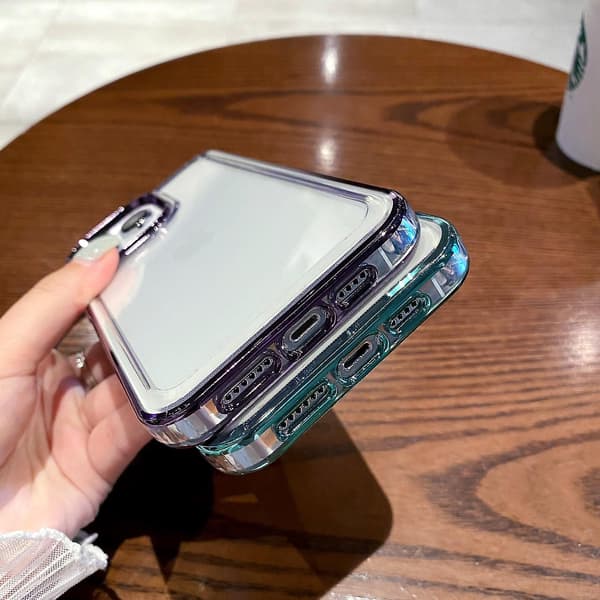 Galvanisering Space Phone Case För Iphone 13 Pro Max Guld
