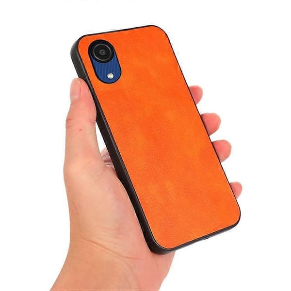 For Samsung Galaxy A03 Core Two-tone Lychee Texture Phone Case
