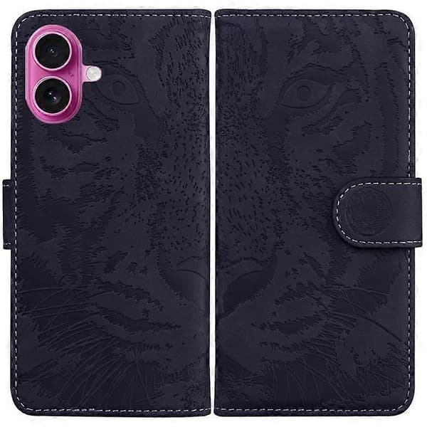 iPhone 17 Tigerpreg Skinntelefondeksel