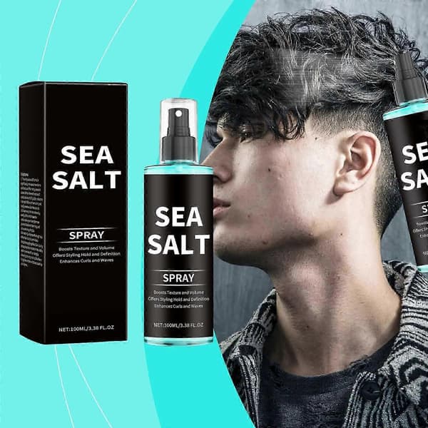 Havssaltspray för strandvågor | Långvarig, närande lock- och texturförstärkare