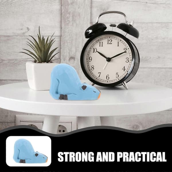 Træ Capybara Figur Skrivebord Træ Capybara Statue Udskæring Dyrepynt