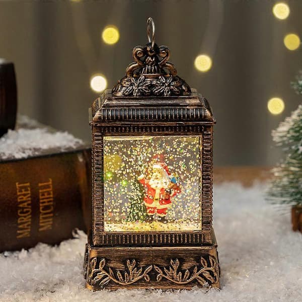 Julepynt julelykter nattlys lysende krystallkuler julegaver juletrepynt