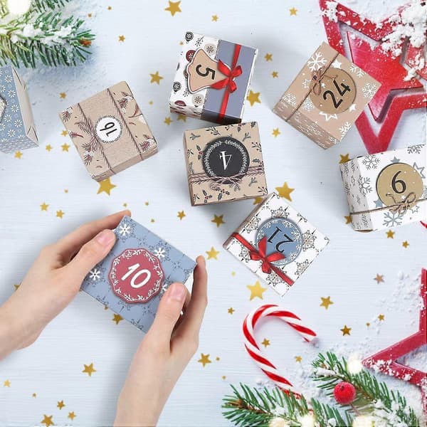 Julekalender-eske 2024 24 dagers nedtelling til jul