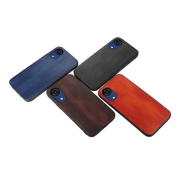 For Samsung Galaxy A03 Core Gul Ku Tekstur PU Telefonveske