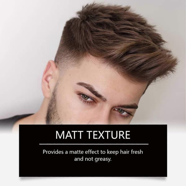 Hår naturlige lyserøde krøller fluffy styling naturlig glans ikke-fedtet 14g
