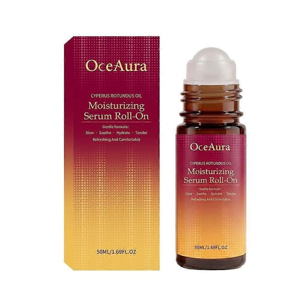 OceAura Cyperus Rotundus Olie - Roll-On Serum Efter Hårfjerning