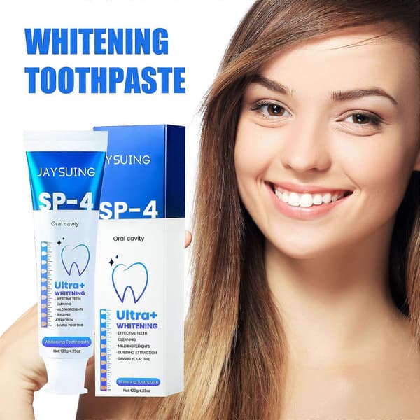 Jaysuing Whitening Toothpaste Tandrengöring Gula tänder Fläckblekning Vackert tandskydd Fräsch andedräkt Munvård
