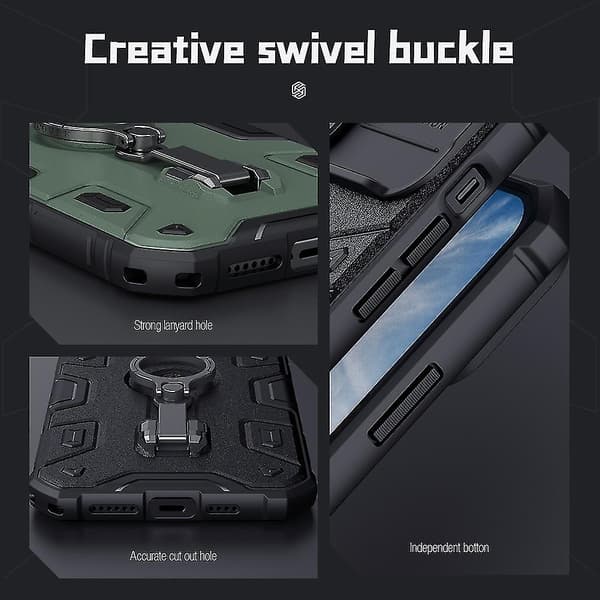 Nillkin Camshield Armor -suojakuori iPhone 13 Pro Maxille