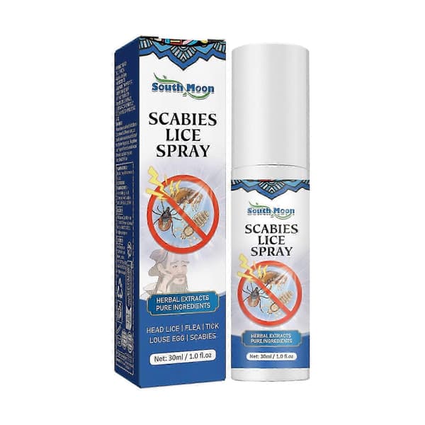 Hårrensespray, Hårloppemiddel Spray