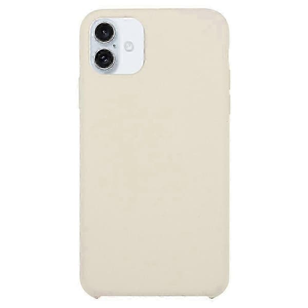 Silikonikuori iPhone 16:lle (beige)