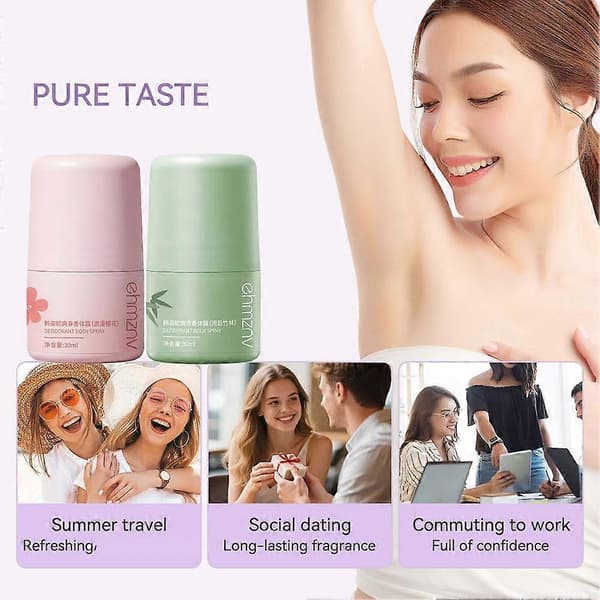 Deodorant Roll-on Lotion 30ml Langvarig Frisk Uparfumeret