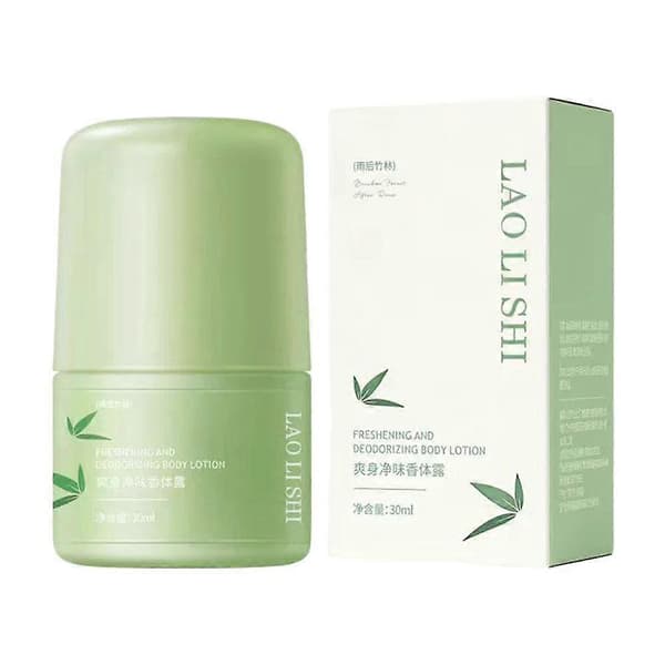 Roll-on deodorant för män och kvinnor - Blommig doft, snabbtorkande, 30 ml