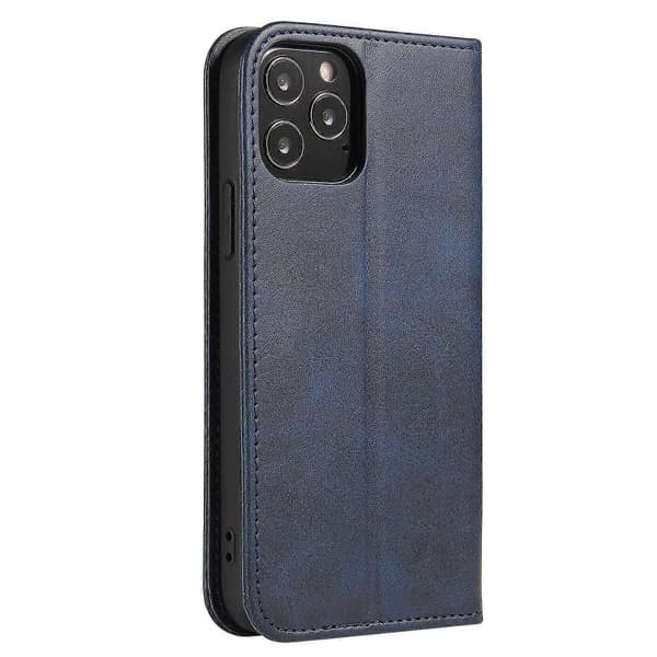 Kalvetekstur Magnetisk Læderetui til iPhone 13