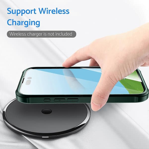 Dobbeltsidet plastglas telefoncover til iPhone 16