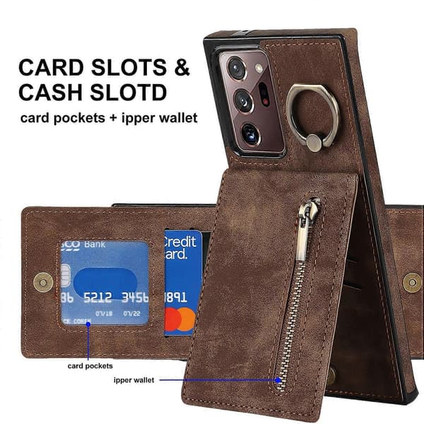 Retro kortholder telefoncover til Samsung Galaxy Note20 Ultra