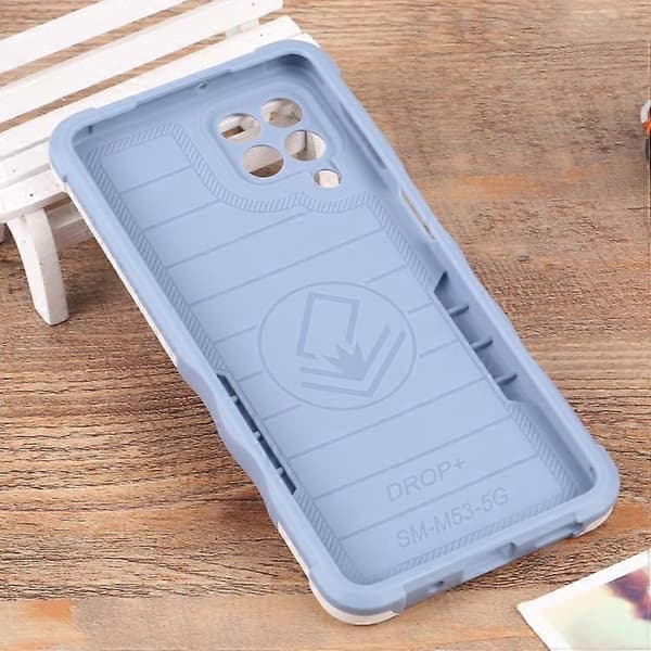 För Samsung Galaxy M53 5G Ringhållare Halkfri Armor Phone Case