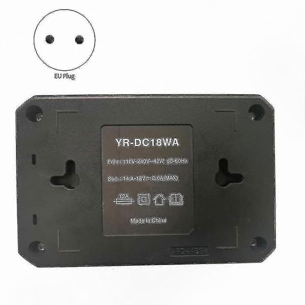 Batterilader for 14,4V-18V elektroverktøybatterier