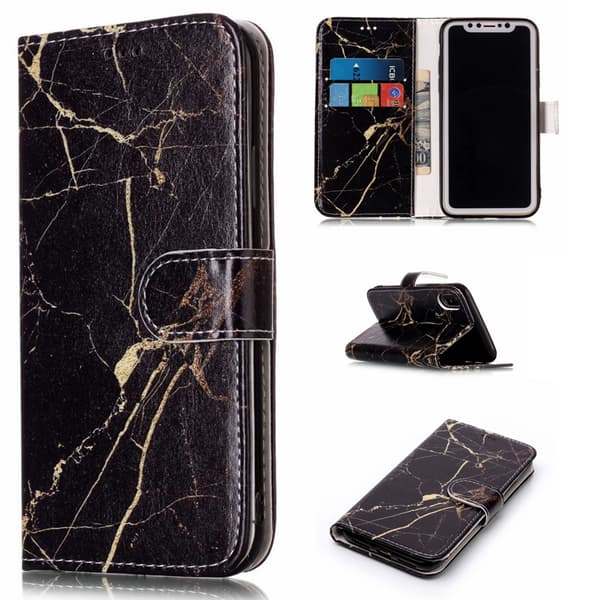 iPhone 16 - Pungcover/Etui Marmor