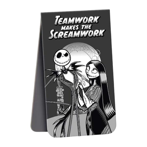 Nightmare Before Christmas Screamwork Magnetiskt Bokmärke