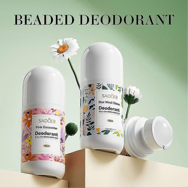 Roll-on deodorant 50 ml langvarig frisk duft for menn og kvinner