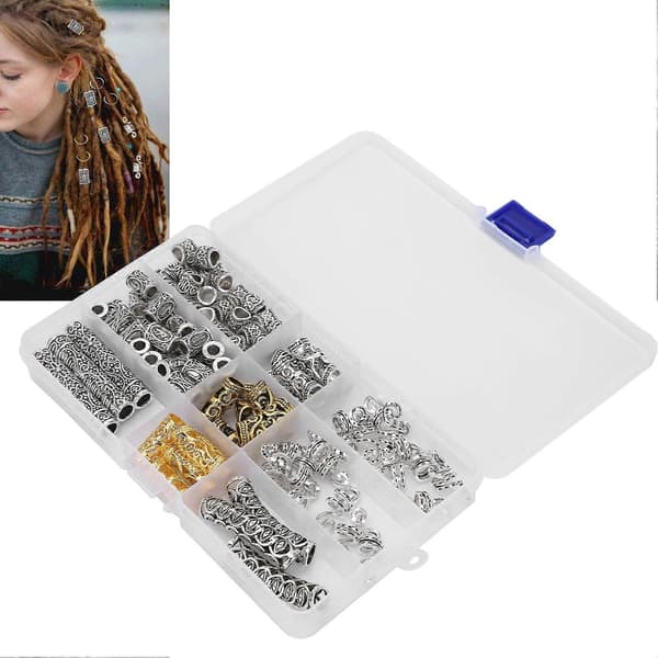 Legering Dreadlocks Hule Hårringe Hårfletningsringe Moderigtigt Hårdekorations Tilbehør (YMMR)