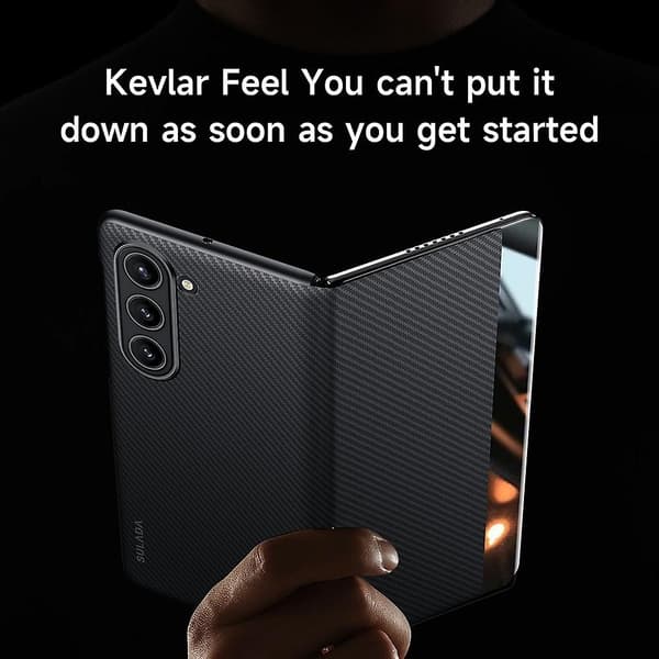 SULADA Kevlar Texture Telefonfodral för Samsung Galaxy Z Fold4