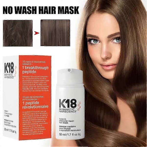 K18 Leave-In Molecular Repair Hårmaske - 50ml