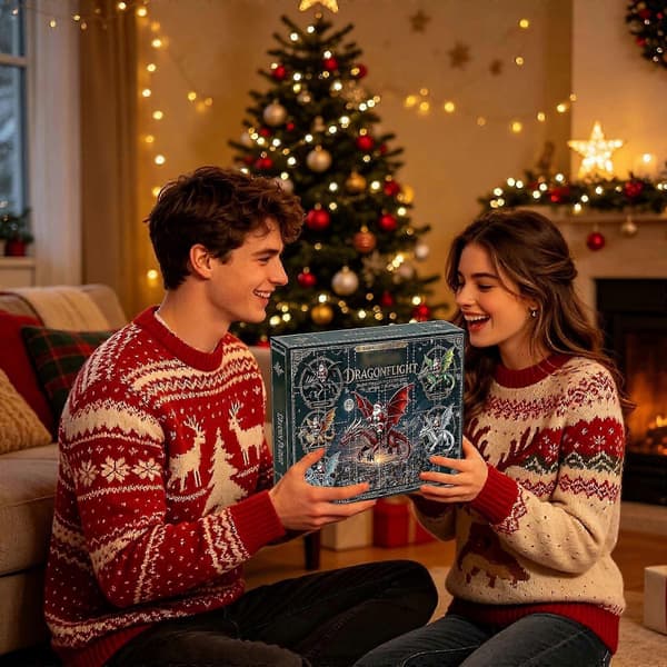 Julekalender med drager – 24 spesialdesignede figurer for drageentusiaster