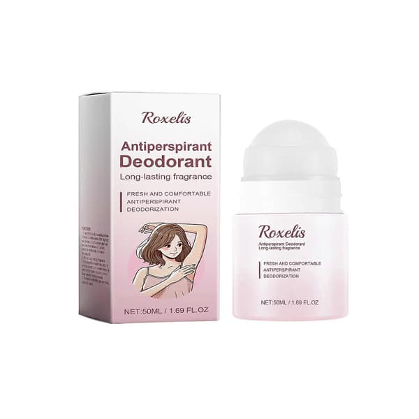 Bärbar Rosdoft Roll-On Parfym Återfuktande, Lukteliminerande, 50ml