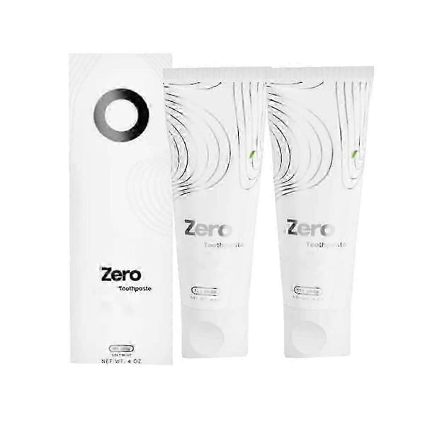 1-3 stk. Zero Tandpasta 10% Nano-Hydroxyapatit til Avanceret Emaljebeskyttelse
