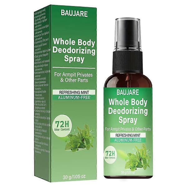 Mint kroppsdeodorantspray - 30 ml aluminiumsfri