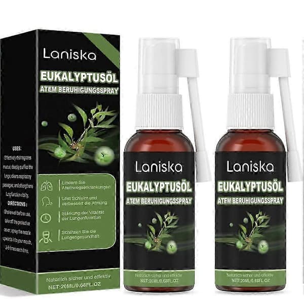 Lung Herbal Cleaning Spray Natural Safe Essential Spray (2pcs)