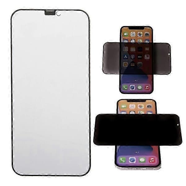 iPhone 16 Pro / iPhone 17 / 17 Pro - Sekretess Helskärm Härdat Glas