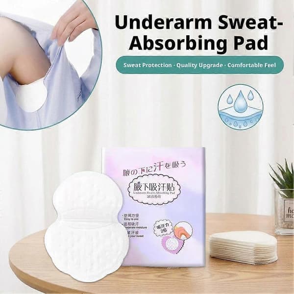 Svetteabsorberende armhuleputer - Med mynte og usynlig design - 20 stk