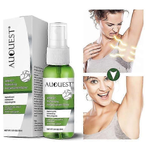 Styrka Antiperspirant Spray, Stark Deodorant för Överdriven Svettning & Behandling av Hyperhidros - R