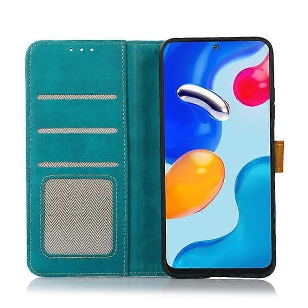 För Samsung Galaxy Xcover6 Pro Stitching Thread Calf Texture Läder Phone Case