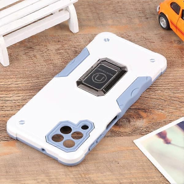 For Samsung Galaxy M53 5G Ringholder Sklisikkert Armor Telefondeksel